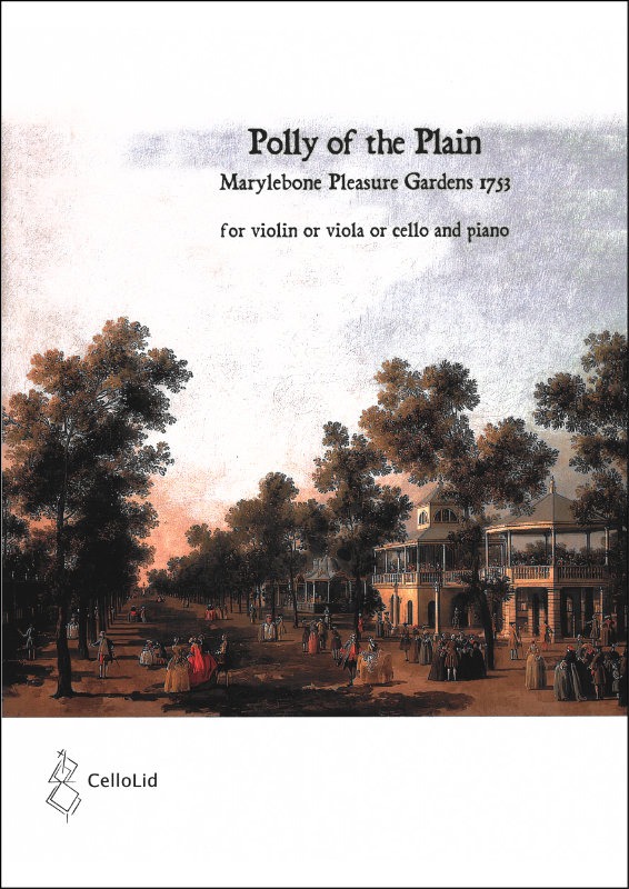 Anonymous - Polly of the Plain. Vln or Vla or Vc & Pf
