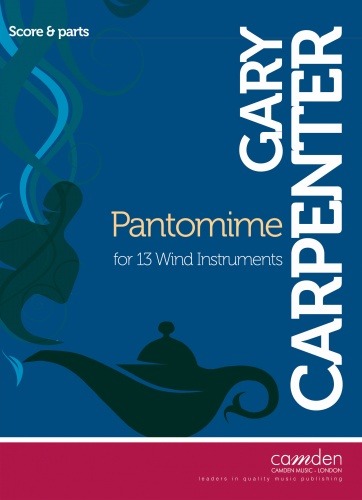 Carpenter, Gary - Pantomime for 13 Winds - Original Version (score and parts)