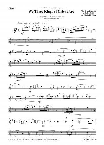 Elms, Roderick - We Three Kings (Flute and Bodhran parts only)