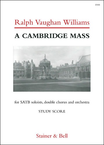 Vaughan Williams, Ralph - A Cambridge Mass. Study Score