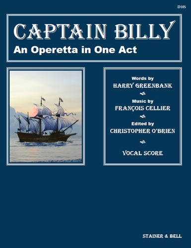 Cellier, François - Captain Billy. Vocal Score