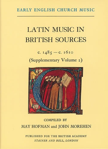 Hofman & Morehen (compiled) - Latin Music in British Sources c.1485-1610