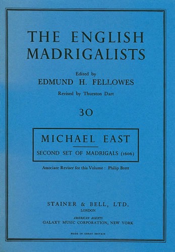 East, Michael - Second Set of Madrigals (1606)