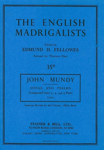 Mundy, John - Songs and Psalms (1594)