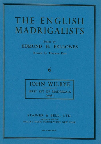 Wilbye, John - First Set of Madrigals (1598)