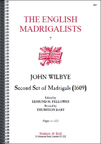 Wilbye, John - Second Set of Madrigals 1609 (Made to order)