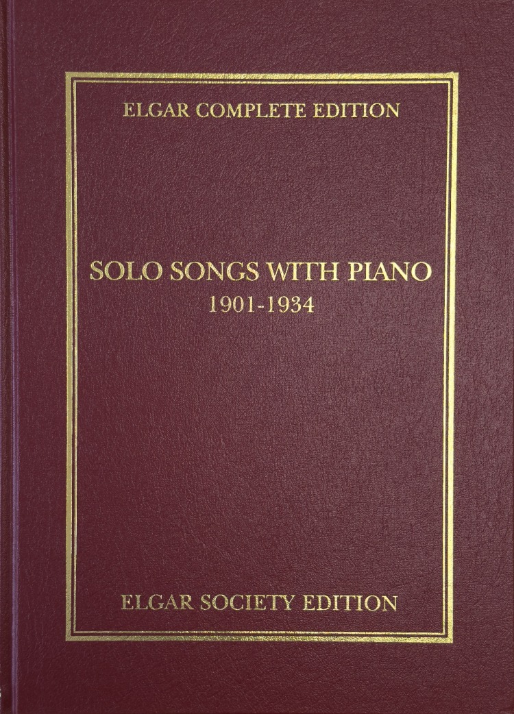 Elgar, Edward - Solo songs with piano (1901–1934)