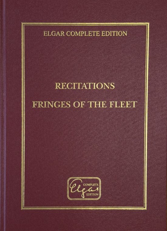 Elgar, Edward - Recitations; Fringes of the Fleet