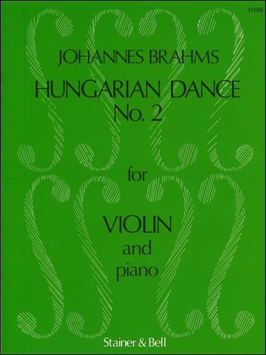 Brahms, J - Hungarian Dance No. 2 arranged by J. Hubay for Violin and Piano