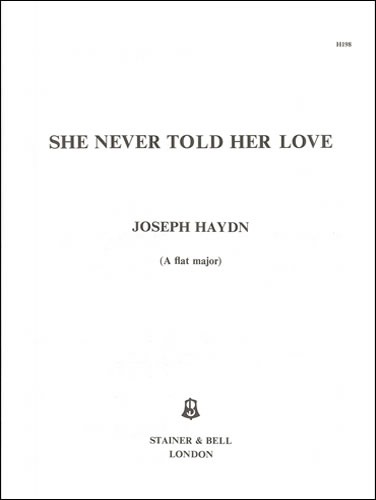 Haydn, Joseph - She never told her love (D - F)
