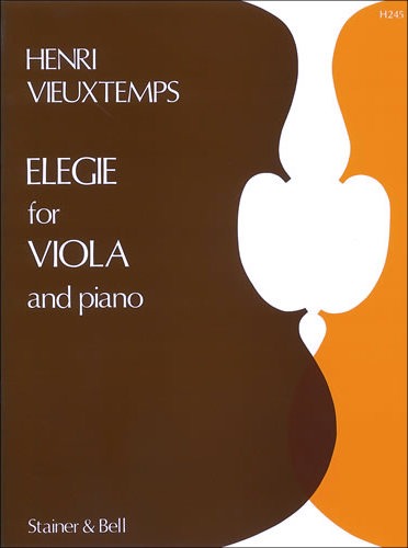 Vieuxtemps, Henri - Elegie, Op. 30 for Viola and Piano