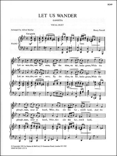 Purcell, Henry - Let Us Wander