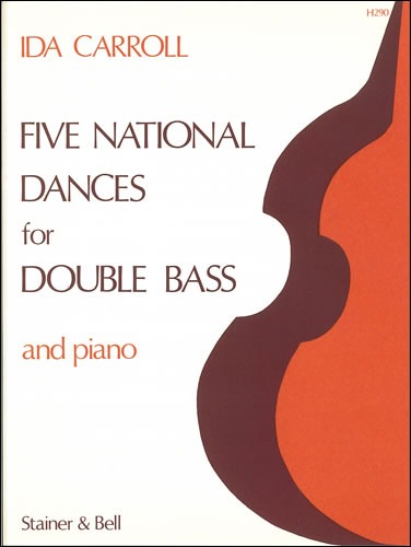 Carroll, Ida - Five National Dances for Double Bass and Piano