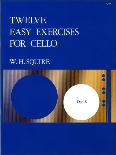 Squire, William - Twelve Easy Exercises, Op. 18