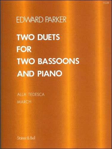 Parker, Edward - Two Duets for Two Bassoons and Piano