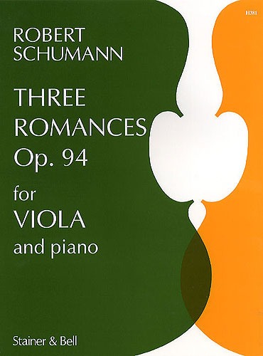Schumann, Robert - Three Romances Op. 94 for Viola and Piano