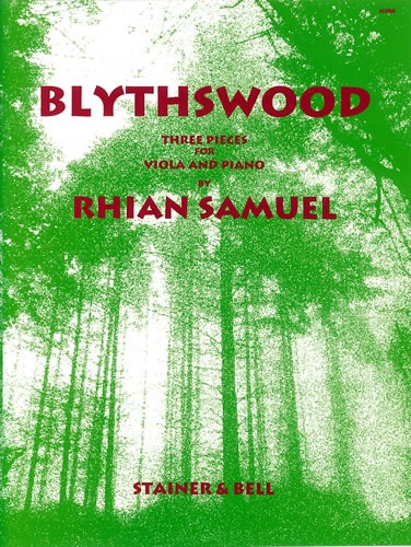 Samuel, Rhian - Blythswood. Three pieces for Viola and Piano