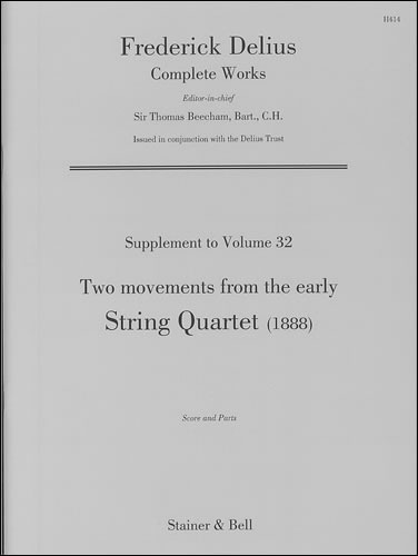 Delius, Frederick - String Quartet (1888)