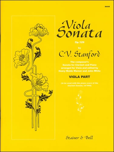 Stanford, Charles Villiers - Sonata for Clarinet and Piano Op.129 arr.Viola
