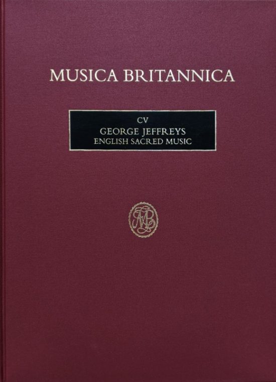 Jeffreys, George - English Sacred Music (CV)