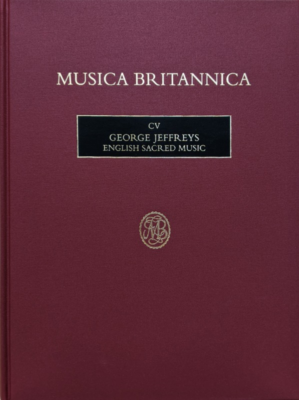Jeffreys, George - English Sacred Music (CV)