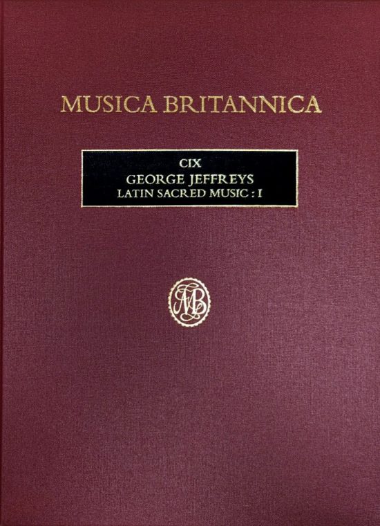 Jeffreys, George - Latin Sacred Music I (CIX)