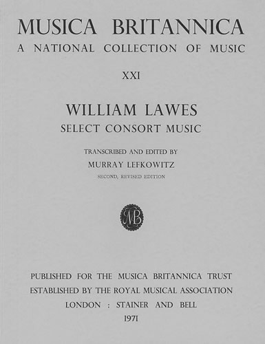 Lawes, William - Consort Music
