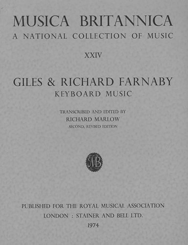 Farnaby, Giles - Keyboard Music