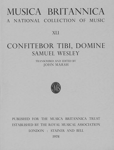 Wesley, Samuel - Confitebor tibi, Domine