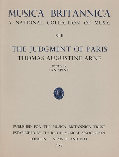 Arne, Thomas - The Judgment of Paris