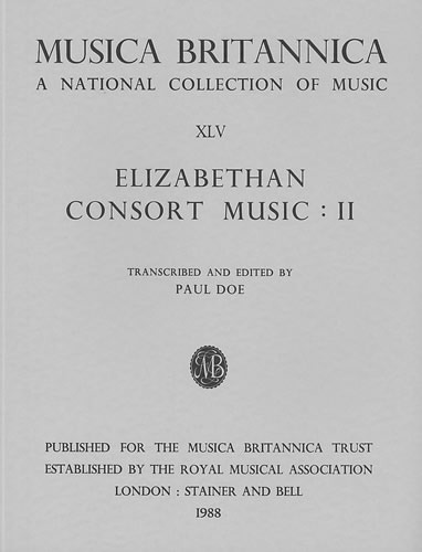 Doe, Paul (ed) - Elizabethan Consort Music II