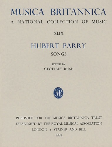 Parry, C. Hubert - Songs