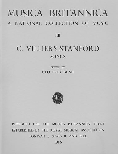 Stanford, Charles Villiers - Songs