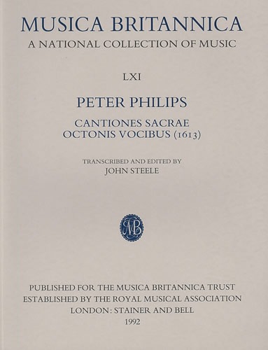 Philips, Peter - Cantiones Sacrae Octonis Vocibus (1613)