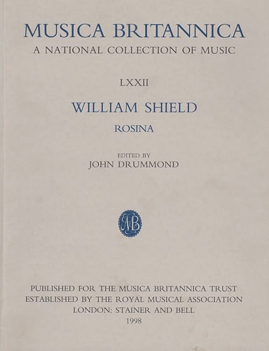 Shield, William - Rosina