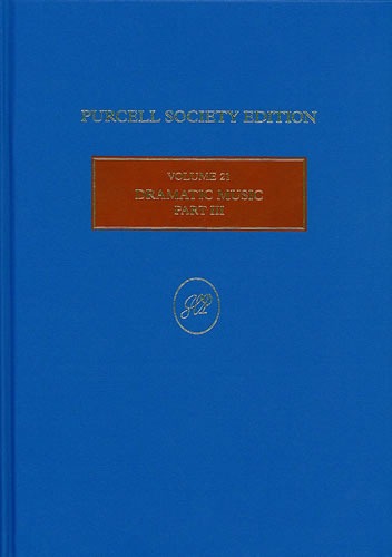 Purcell, Henry - Dramatic Music Part III
