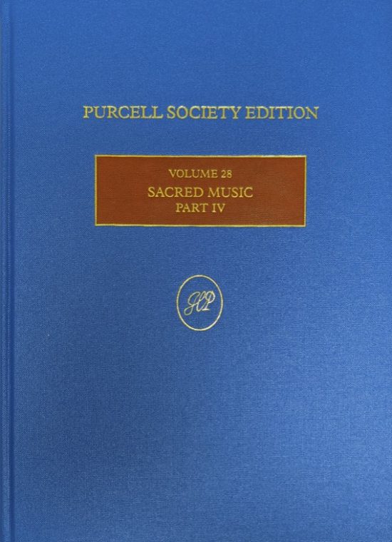 Purcell, Henry - Sacred Music IV - Continuo Anthems I