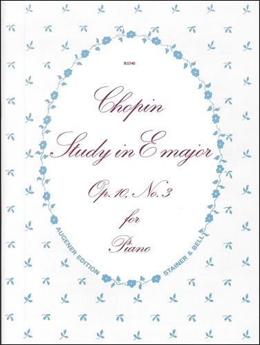Chopin, Frederic - Etude in E, Op. 10, No. 3