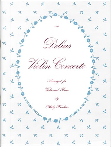 Delius, Frederick - Concerto for Violin and Orchestra transcribed for Violin and Piano