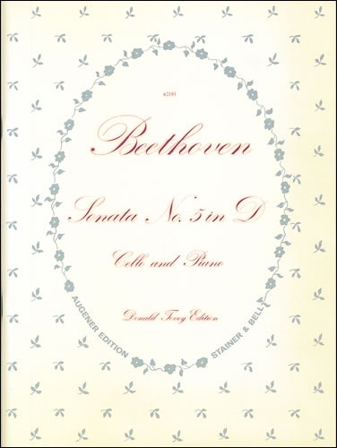 Beethoven, L Van - Sonata No. 5 in D, Op. 102, No. 2. Cello and Piano
