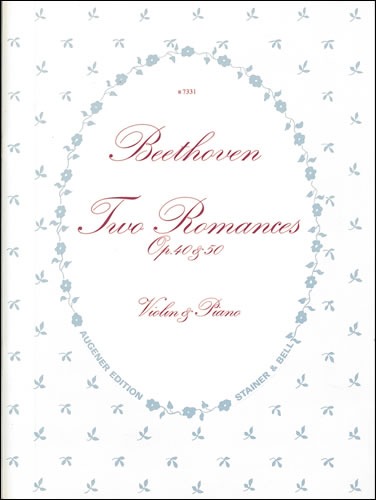 Beethoven, L Van - Romances: Op. 40, No. 1 in G and Op. 50, No. 2 in F with Piano