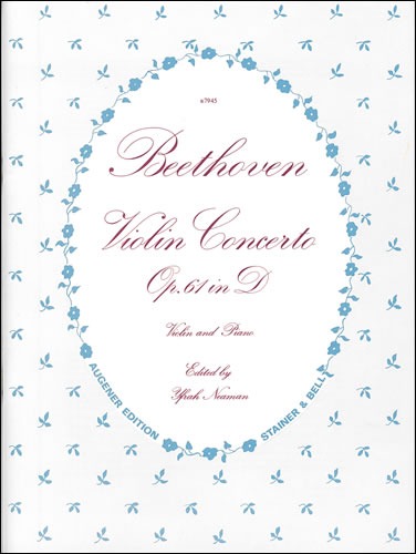 Beethoven, L Van - Concerto in D, Op. 61