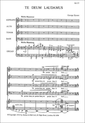 Dyson, George - Te Deum Laudamus
