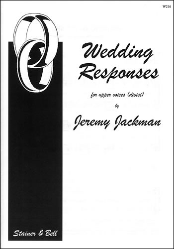 Jackman, Jeremy - Wedding Responses. Upper Voices (divis)