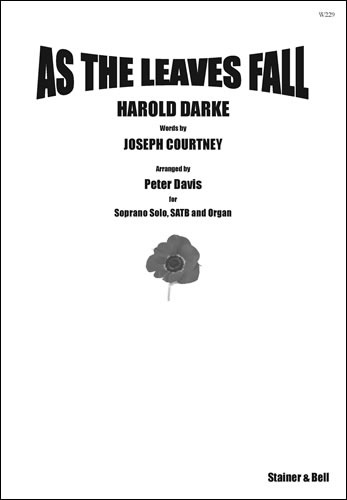 Darke, Harold - As the leaves fall. SATB Vocal Score