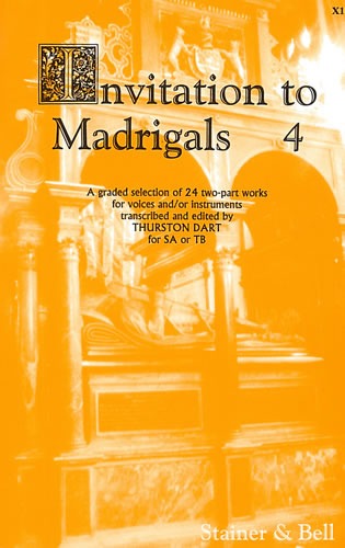 Dart, Thurston (ed) - Invitation to Madrigals Book 4
