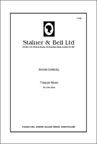 Samuel, Rhian - Traquair Music for Solo Oboe