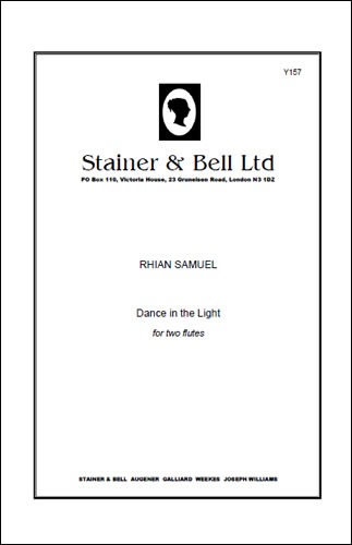 Samuel, Rhian - Dance in the Light for Two Flutes. Score