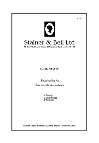 Samuel, Rhian - Shaping the Air. Oboe and Piano