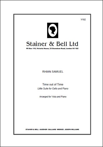 Samuel, Rhian - Time Out of Time. Little Suite arranged for Viola and Piano